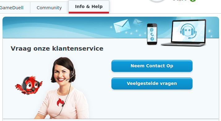 Gameduell klantenservice