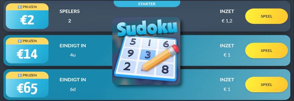 Gratis Sudoku puzzels spelen of geld verdienen